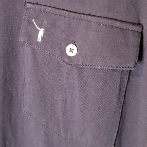 No Laying Up Pocket Performance Golf Polo Shirt Navy Size XXL NLU - Picture 4 of 8